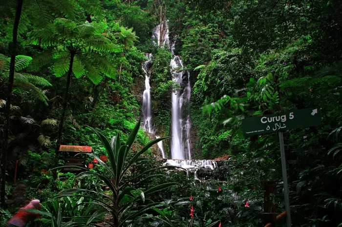 Cilember Waterfall, Enjoy Seven Exotic Waterfalls in One Area in Bogor